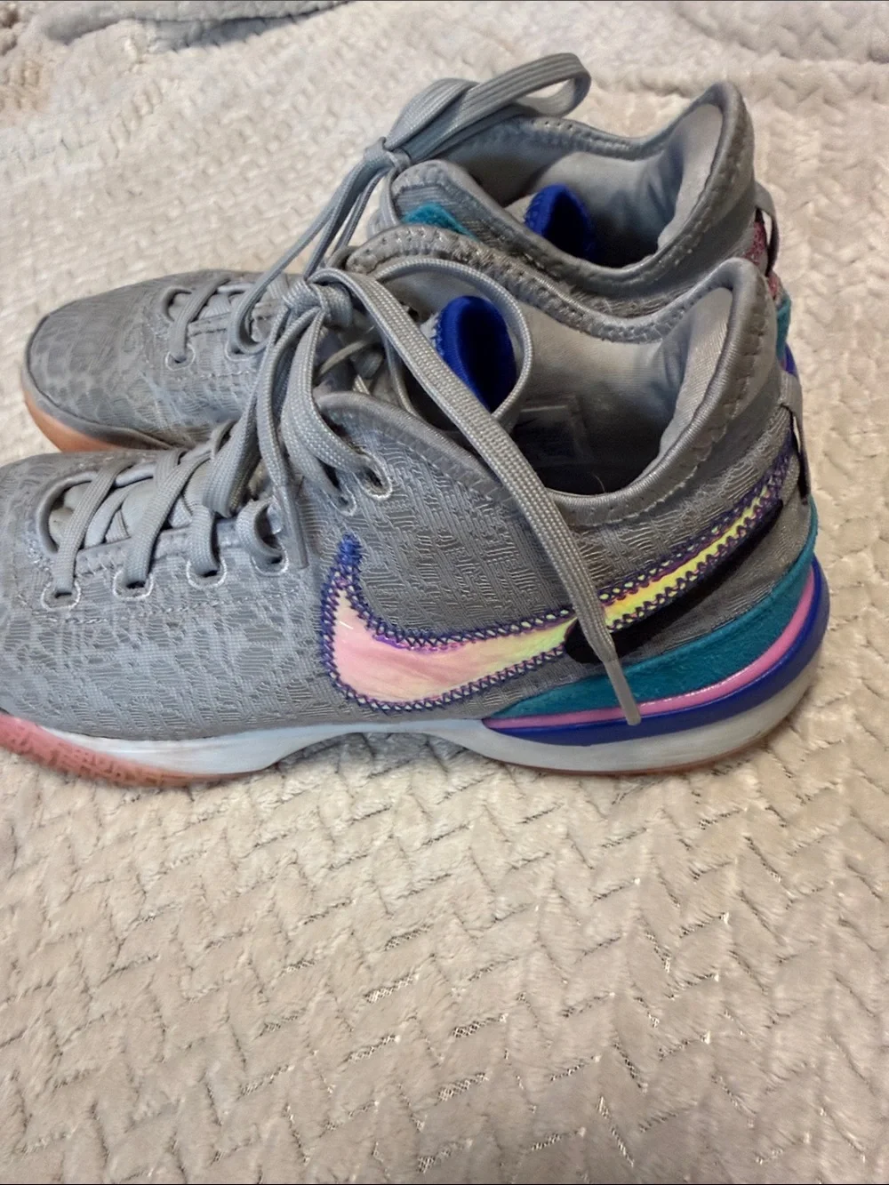 Nike Women’s Gray and Teal Athletic Shoes